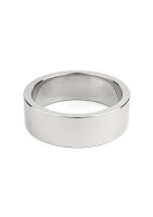 Mr. Steel Mega Wide Band C-Ring 55 mm Silver