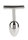 Mr. Steel Pod Plunger Silver 3,8 cm