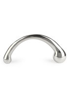 Mr. Steel The Curvy G-spot Double Ended Silver 19 cm