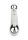 Mr. Steel Elegant Eleven Dildo 17.5 cm Silver