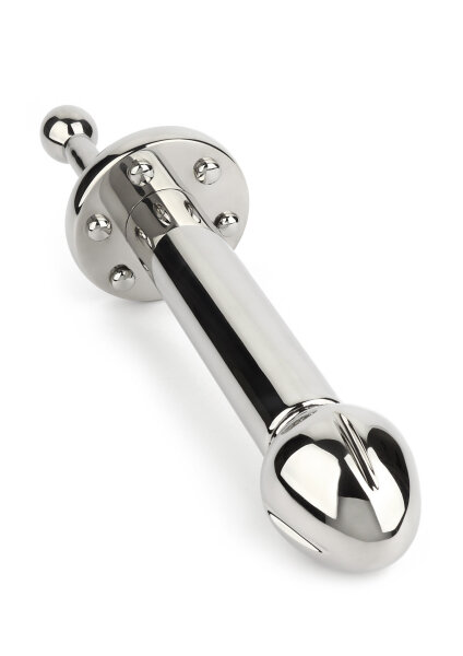 Mr. Steel Reamer Dildo Rotator Silver