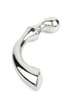 Mr. Steel Deluxe G-Spot Wand Silver