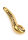 Mr. Steel Devils Tongue Dildo Gold