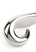 Mr. Steel Devils Tongue Dildo Silver