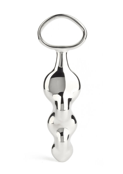 Mr. Steel DisXco Thruster Dildo Silver