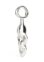 Mr. Steel DisXco Thruster Dildo Silver