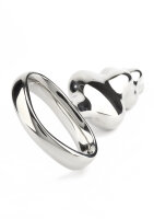 Mr. Steel DisXco Thruster Dildo Silver