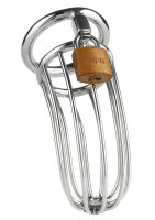 Mr. Steel The Man Slut Cock Cage Silver