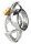 Mr. Steel San Quentin Chastity Cage Silver
