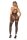 Take You There Bodystocking Black Onesize - Queensize