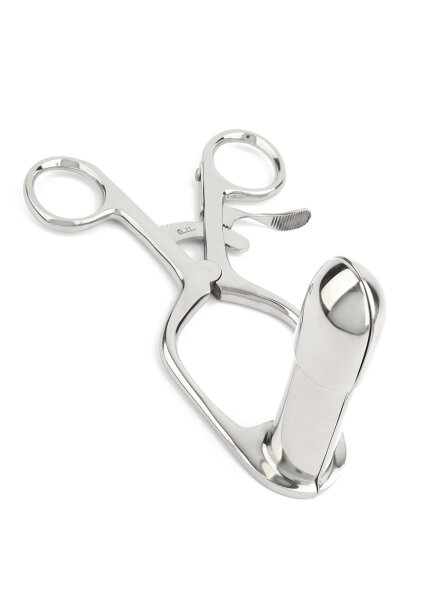 Mr. Steel Barr Rectal Speculum Small Silver