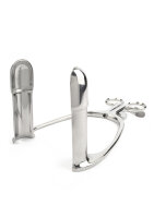 Mr. Steel Barr Rectal Speculum Large Silver