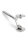 Mr. Steel Twin Wartenberg Pinwheel Silver