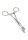 Mr. Steel Cube Tongs V Shape Silver