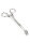 Mr. Steel Cube Tongs O Shape Silver