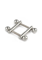 Mr. Steel Turning Point Nipple Clamps Silver