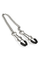 Mr. Steel Tweezer Nipple Clamps Silver