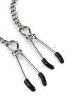 Mr. Steel Tweezer Nipple Clamps Silver