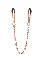 Mr. Steel Tweezer Nipple Clamps Gold Rose Gold