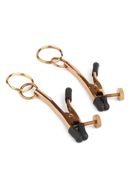 Mr. Steel Adjusable Nipp Clamps Rose Gold