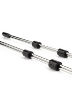 Mr. Steel Nipple Sticks 20 cm Silver