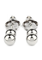 Mr. Steel Clover Nipple Clamps Weight Silver