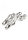 Mr. Steel Clover Nipple Clamps Weight Silver