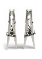 Mr. Steel Clothespins Nipple Clamps Silver