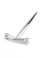 Mr. Steel DickVader Round Tip Penis Plug Silver