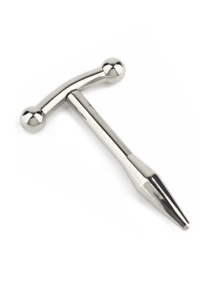 Mr. Steel Magic Make Cum Penis Plug Silver