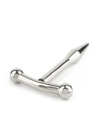 Mr. Steel Magic Make Cum Penis Plug Silver