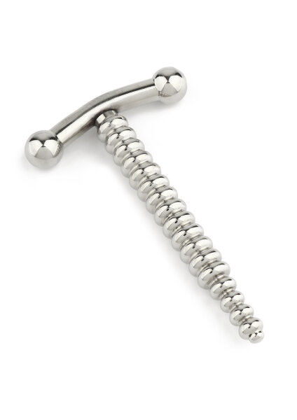 Mr. Steel Screw Driver Penis Plug Silver