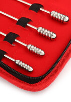 Mr. Steel Screw Me Urethral Sounds 8 Pcs Silver