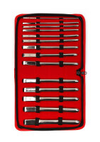 Mr. Steel Single End Dilator 14 pcs Silver