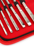 Mr. Steel Single End Dilator 10 Pcs Silver