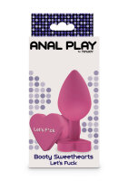 Toyjoy Lets Fuck Buttplug Pink 3,5 cm
