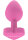 Toyjoy Lets Fuck Buttplug Pink 3,5 cm