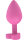 Toyjoy Lets Fuck Buttplug Pink 3,5 cm