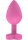 Toyjoy Lets Fuck Buttplug Pink 3,5 cm