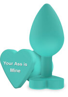 Toyjoy Your Ass Is Mine Buttplug Green 3,5 cm