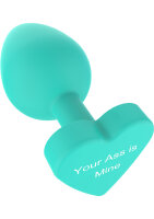 Toyjoy Your Ass Is Mine Buttplug Green 3,5 cm