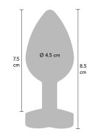 Toyjoy Secret Entrance Buttplug Purple 3,5 cm