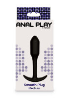 Toyjoy Smooth Analplug Medium Black 2,3 cm