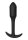 Toyjoy Smooth Analplug Medium Black 2,3 cm