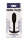 Toyjoy Smooth Anal Plug Large Black 2,6 cm