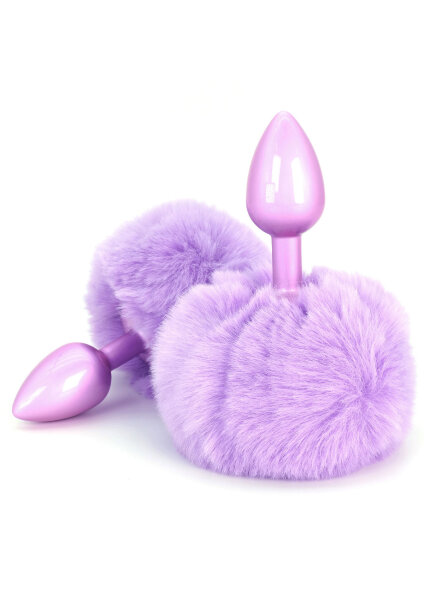 Toyjoy Happiness Enchanting Bunnytail Buttplug Purple 2,6 cm