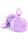 Toyjoy Happiness Enchanting Bunnytail Buttplug Purple 2,6 cm