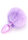 Toyjoy Happiness Enchanting Bunnytail Buttplug Purple 2,6 cm