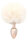 Toyjoy Happiness Enchanting Bunnytail Buttplug White 2,6 cm