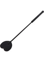Hidden Desire Herz Crop Peitsche PU-Leder 45 cm